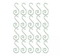 MagiDeal 6x20 Pezzi Ganci per Ornamenti Natalizi Decorazioni per L'albero Piccolo Pendente Multifunzionale Resistente All'usura Ornamenti Natalizi Grucce