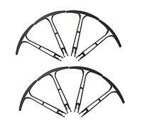 MagiDeal 8 Pezzi RC Paraurti Copertura per HS175 D65 X500 X30 Z6 RC Drone, Nero a