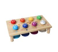 MagiDeal a otto con melodia, giocattolo, regalo di compleanno per festival, xilofono in legno, strumento musicale per sviluppare la