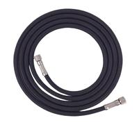 MagiDeal Accessori per tubi flessibili per pennelli Premium per la maggior parte dei kit per pittura a pennello a prova di perdite Filettatura da 1" a, Nero