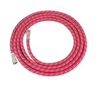 MagiDeal Accessori per tubi flessibili per pennelli Premium per la maggior parte dei kit per pittura a pennello a prova di perdite Filettatura da 1" a, Rosso