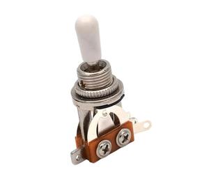 MagiDeal Accessorio per interruttore a levetta a 3 vie per chitarra elettrica, affidabile interruttore selettore pickup sostitutivo in metallo per adulti e, Argento