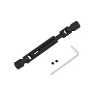 MagiDeal Albero di Trasmissione Albero Cardanico CVD Giunto Universale Componente per Modellismo Garantisce Lunga Durata E Funzionamento Adatto per App, Nero