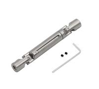MagiDeal Albero di Trasmissione Albero Cardanico CVD Giunto Universale Componente per Modellismo Garantisce Lunga Durata E Funzionamento Adatto per App, Argento
