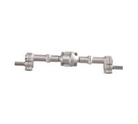 MagiDeal Alloggiamento dell'asse Posteriore RC, Accessorio RC, Facile da installare, Parte di Ricambio per aggiornamento, Ponte Porta assale in Metallo per, Argento
