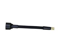 MagiDeal Asta di prolunga per spruzzatore, Parte di Ricambio, Nera, Facile da installare, Portatile, per la Pulizia, irrigazione, Pieghevole, Flessibile, Lunghezza 17 Cm