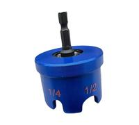 MagiDeal Attacco per trapano Nuts Zipper per barra filettata da 1/4" 3/8" 1/2" Rimozione rapida di dadi e bulloni