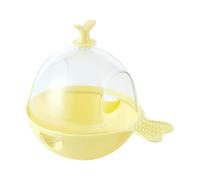 MagiDeal Bagno per Uccelli da Gabbia, vaschetta per Uccelli, Prodotti per la Pulizia degli Animali Domestici, Accessori per Gabbia per Uccelli, Scatola da, Giallo