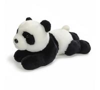 MagiDeal Bambola Panda Peluche Realistica Cuscino Animale Imbottito Soffice Pupazzo Rilassante Compagno Riposo Adatta a Bambini Notte Sonnellino Regalo Crescita Arredo Cameretta, Panda