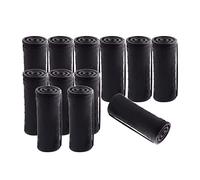 MagiDeal Bigodini Professionali Cold Wave Perm Rods Cilindrici Rotoli Permanente con Elastico E Tappo Plastica Resina Adatti a Salone Regalo, 12 pezzi 3,0 m