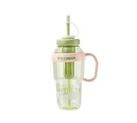 MagiDeal Borraccia Moderna, a Prova di Perdite E con Manico: Ideale per Lo Sport, I Parchi Giochi E I Picnic, Verde