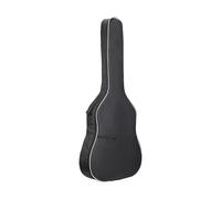 MagiDeal Borsa per Chitarra Acustica, Custodia per Chitarra Acustica con Tasca per Accessori, Borsa Imbottita Antipolvere E Portatile per Chitarre Acustiche, Finitura bianca