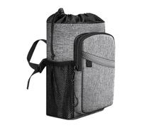 MagiDeal Borsa porta-canna, custodia porta-canna, resistente all'acqua, porta-bevande, organizer, custodia con cerniera per stampelle per adulti