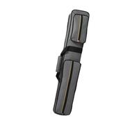 MagiDeal Borsa portaoggetti Portatile per Flauto, Custodia Protettiva per Flauto con Maniglia, Accessorio con Cerniera, Custodia per Stecca da Biliardo alla, Grigio