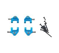MagiDeal Braccio oscillante Posteriore Inferiore, Ricambio per Robusto Accessorio per Auto RC in Metallo in 1/28, Braccio di Sospensione Posteriore, Blu