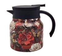 MagiDeal Brocca per Il tè, bollitore Termico con infusore, teiera da Cucina per Bevande Calde, caraffa Termica per caffè da 800 ml per tè Pu'er Ripe, Rosso