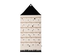 MagiDeal Calendario dell'avvento con tasche, decorazione natalizia, porta posteriore, borsa da appendere alla parete, per la casa, la stanza dei bambini, la