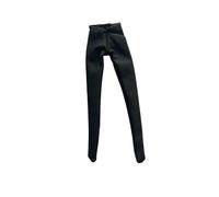 MagiDeal Calze per Action Figure in 1/12, Accessori per Bambole Femminili, Calze Lunghe in Tessuto Dettagliate Adatte per Vestire Modelli E Decorazioni, Nero