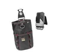 MagiDeal Caspa per utensili con clip cinghia Anti Scratch Compact Storage Organizzatore BASSE STRUMENTO con tasche multiple per il riparatore del carpentiere, L