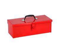 MagiDeal Cassetta degli attrezzi in ferro multifunzione con maniglia organizer per utensili, facile accesso, contenitore in metallo per utensili portatile per