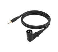 MagiDeal Cavo per Microfono XLR Maschio da 3,5 mm, Pratico e Leggero, Cavo per Microfono XLR bilanciato per conferenze e discorsi in Home Theater, 1m