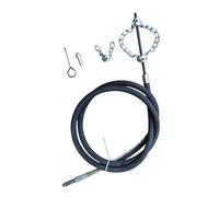 MagiDeal Cavo serpente di scarico, puliscitubi alimentato da trapano, strumento flessibile per disostruire il lavandino, strumento per rimuovere, 7 Metri