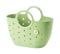 MagiDeal Cestino da Doccia con Manici, Organizer per Articoli da toeletta, Cestino portaoggetti per Campeggio, College, dormitorio, Palestra, Bagno, Garage, Green L