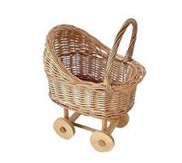 MagiDeal Cesto di fiori a forma di passeggino, accessori da sposa portatili, cesto regalo di nozze per la casa, S