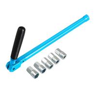 MagiDeal Chiave per rubinetto del lavandino con 5 bussole intercambiabili, con maniglia inclinabile professionale