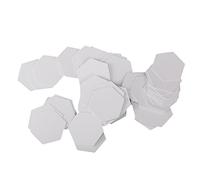 MagiDeal - Confezione di 100 sagome esagonali di carta, utili come modelli per quiltatura e progetti creativi, 26 mm