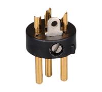 MagiDeal Connettore microfono da 10 pcs XLR Plug Tappo a 3 pin Easy Installazione Sostituire le parti Adattatore audio microfono per lo stadio live del mixer