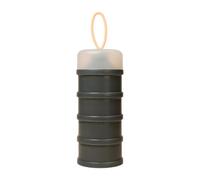 MagiDeal Contenitore per proteine impilabile, multiuso, per ufficio, fitness, contenitore per alimenti portatile, dispenser per proteine, Grigio