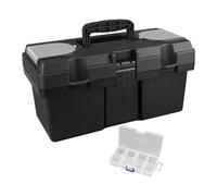 MagiDeal Contenitore portautensili portatile, contenitore portaoggetti rigido da viaggio per strumenti di manutenzione, riparazione, test domestici, garage, 36x17x17.5 Cm