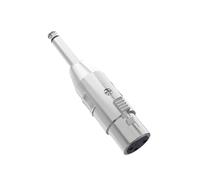 MagiDeal Convertitore adattatore XLR professionale compatto e leggero da XLR a connettore adattatore maschio da 6,5 mm per microfoni per chitarra e canto, Femmina