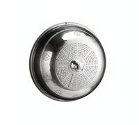 MagiDeal Copertura in Acciaio Inossidabile Cupola Coperchio Paraschizzi Rete con Cupola Robusta E Leggera Che Copre i Piatti Senza Schiacciare Adatta Domestica Picnic Patio Eventi All’aperto, 75 Cm