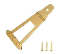 MagiDeal Cordiera Trapezoidale per Chitarra, Ponte per Strumenti Musicali, Accessorio Professionale Facile Da Installare per Chitarra Jazz, Oro