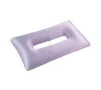 MagiDeal Cuscino per Piercing All'orecchio, Portatile, con Fodera Rimovibile, Ergonomico, Traspirante, con Foro per Dormire sul Lato, Viola