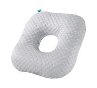 MagiDeal Cuscino per piercing all'orecchio, supporto per il collo, protezione per le orecchie con foro per indossare le cuffie e orecchini quando si, Grigio