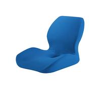 MagiDeal Cuscino per Sedia da Ufficio in Memory Foam con Rivestimento sfoderabile, Regali di Compleanno di Pasqua per Famiglia, Adulti, Blu