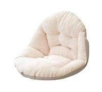 MagiDeal Cuscino per Sedia Sospesa, Amaca, Spessa Imbottitura Antiscivolo, Tessuto di Lino Resistente, Adatta per Soggiorno, Giardino, Balcone, Ufficio, Beige