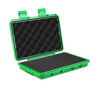 MagiDeal Custodia rigida per il trasporto, resistente alle intemperie, antiurto, sigillata, scatola organizer per utensili, strumenti di precisione, Green S