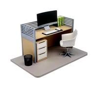 MagiDeal Decorazioni per Case delle Bambole, Giocattoli per Giochi di Ruolo, scrivania per Computer in Miniatura, Simulazione 1:12, Piccoli Oggetti da, Set C