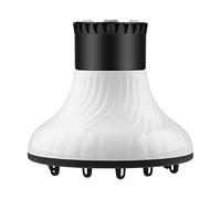 MagiDeal Diffusore per asciugacapelli Accessori per asciugacapelli Asciugacapelli professionale Attacco per asciugacapelli, Bianco
