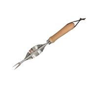 MagiDeal Diserbante Manuale, sradicatore di Erbacce, ergonomico, Multiuso, in Acciaio Inossidabile con Manico, Strumento per sradicare Le Erbacce, per