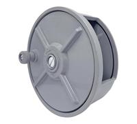 MagiDeal Dispenser per filo di legatura per una facile movimentazione e conservazione, accessori multiuso in lega di alluminio, porta bobina, ruota, facile da