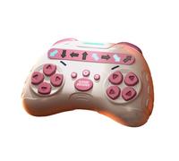 MagiDeal Dispositivo Portatile per Giochi Ritmici, attività a Spinta per Il Gioco Sensoriale, Giocattolo Coinvolgente per Tutte Le età, Rosa