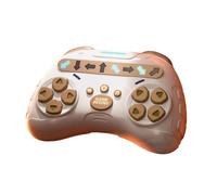 MagiDeal Dispositivo Portatile per Giochi Ritmici, attività a Spinta per Il Gioco Sensoriale, Giocattolo Coinvolgente per Tutte Le età, Marrone