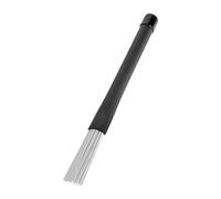 MagiDeal Drum Brush Telescopico per Jazz Bacchette Universali Nylon Leggere con Manico Comodo Accessorio Batteria Multifunzionale per Appassionati Adatto a Ese, Bianco