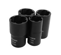 MagiDeal Estrattore Bulloni Set Estrattore Dadi Bulloni Estrattori Universali Adattatore Percussione Design Filettatura Interna Acciaio Adatto per Meccanici La