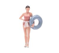 MagiDeal Figurina in Miniatura di Una Costume da Bagno, 1/64, Decorazione Dipinta.